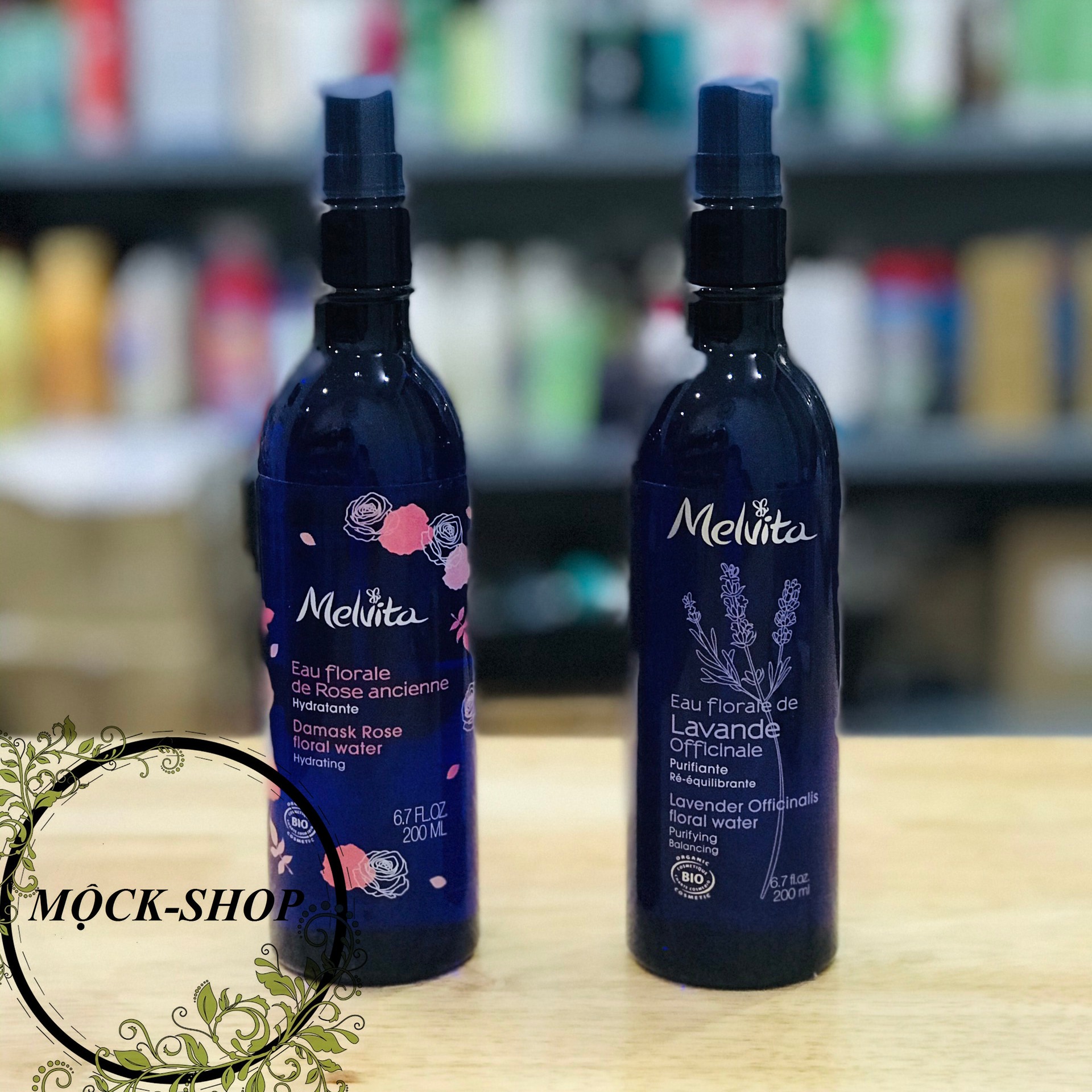 Toner/ Nước hoa hồng Melvita 200ml Pháp