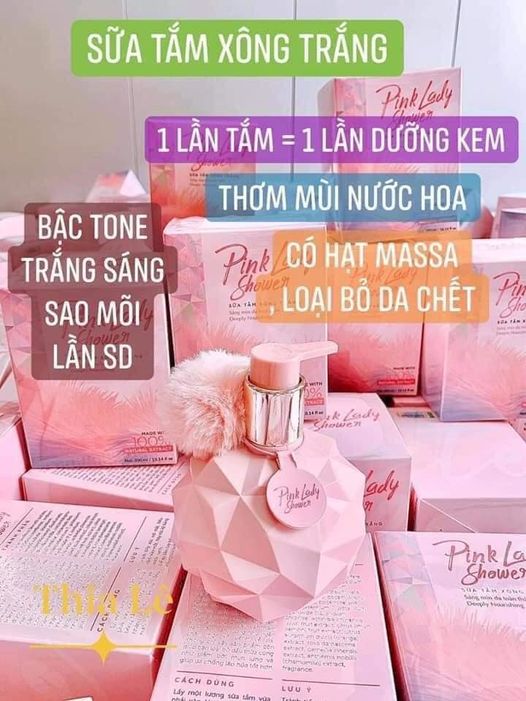[HCM]SỮA TẮM XÔNG TRẮNG PINK LADY( CHÍNH HÃNG)