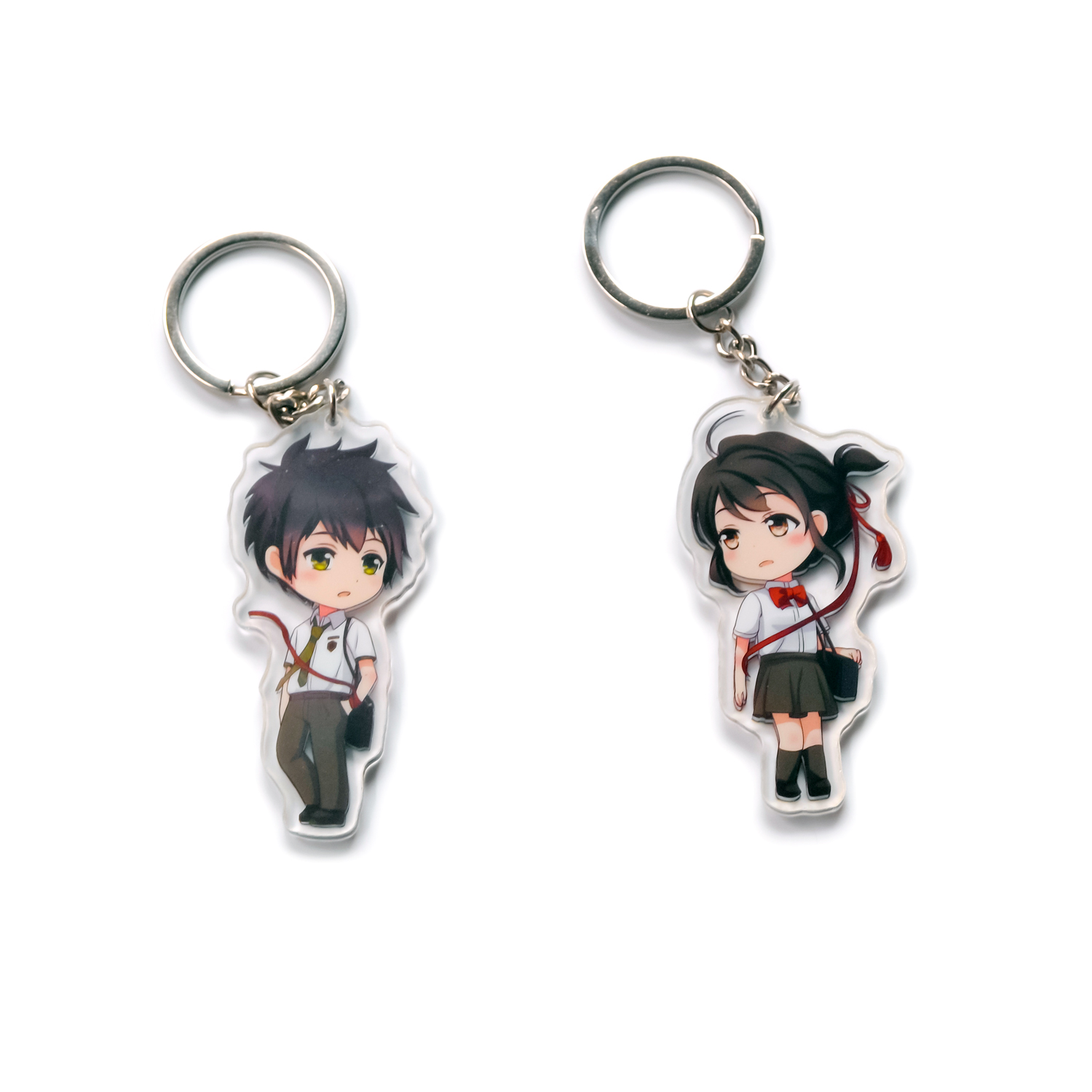 [thanh lý bán lỗ] Móc khóa Anime Acrylic Mica Chibi - Your Name [PKA] [KS18]