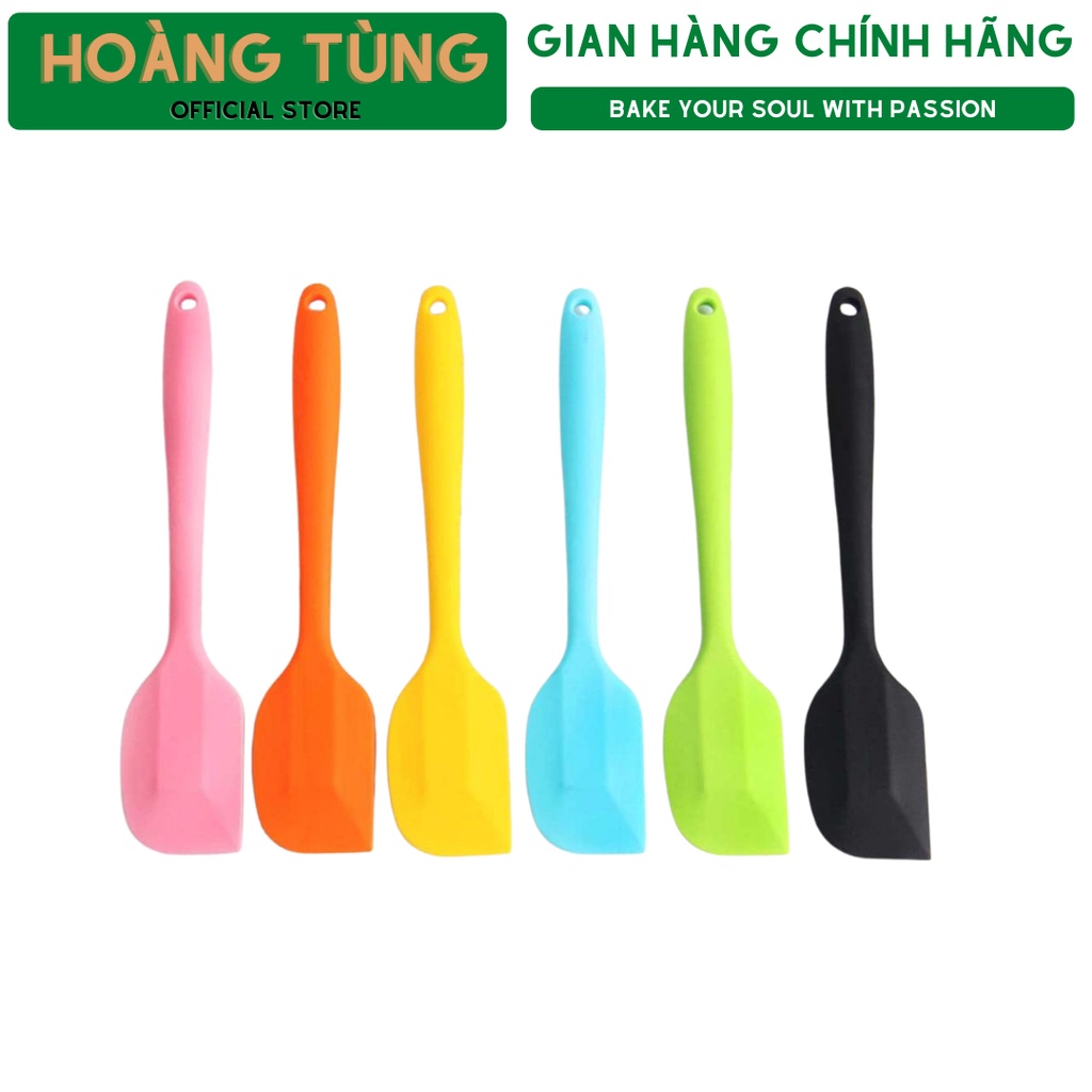 Spatula - Phới Dẹt Trộn Bột Đúc Cao Cấp