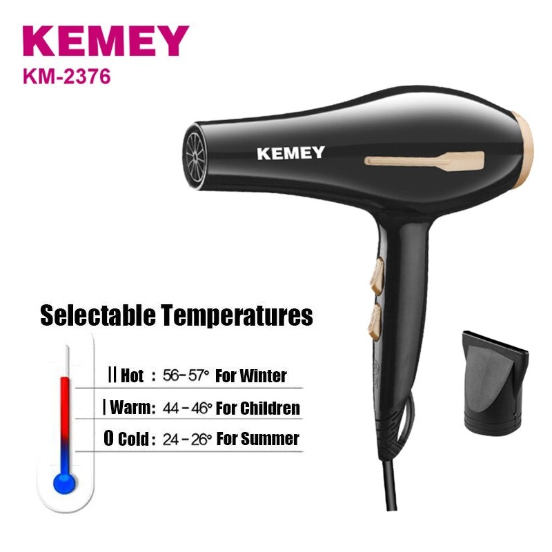 Máy sấy tóc 3000w kemei km 2376