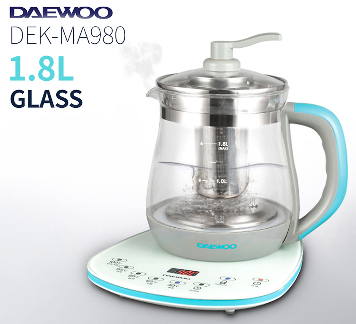 Ấm đun nước Deawoo DEK-MA980 1,8l