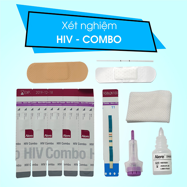 [HCM]Dụng cụ tự xét nghiệm HIV combo ag/ab