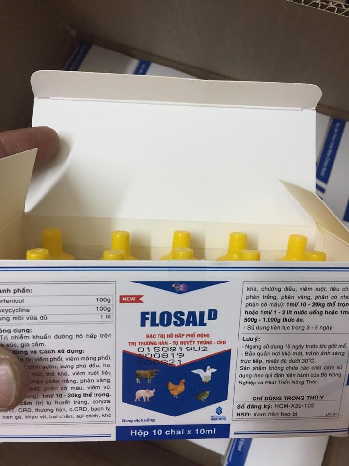 [HCM]Combo 5 Chai Vitamins Cho Gà FLOSAL-D