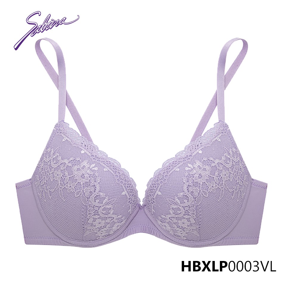 [SALE XẢ HÀNG 23/8- 31/8] Áo Lót Mút Mỏng Vừa Phối Ren Habpy Lady By Sabina HBXLP0003