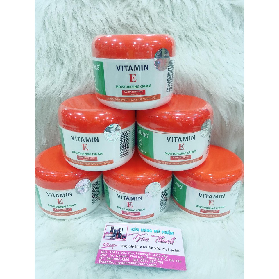 Kem Giữ Ẩm massage mặt Vitamin E Darling 175g