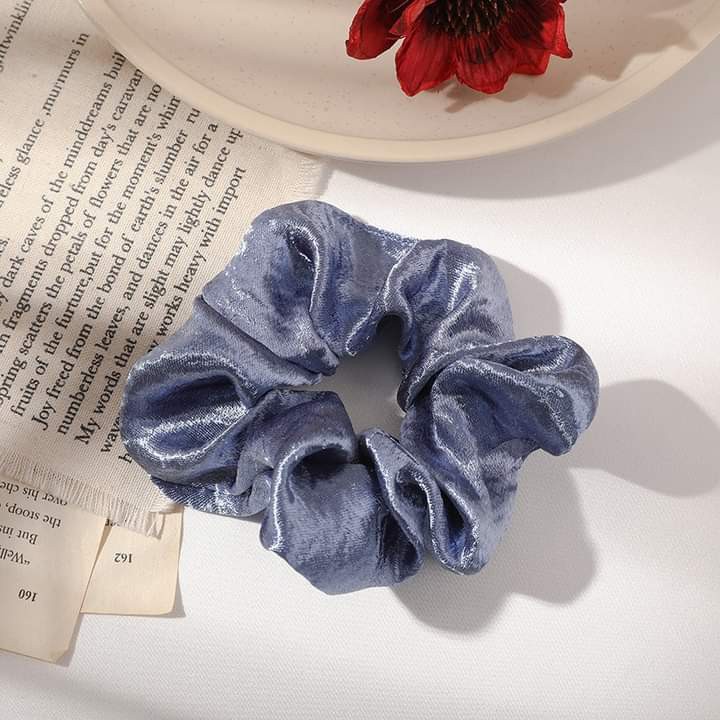 [Free Ship] Cột tóc Vải Scrunchies - dây buộc tóc vải Vintage { Korean HOT trend 2020}