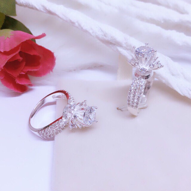 NHẪN NỮ BẠC TA SANG CHẢNH  - TRANG SỨC BẠC TNJ CAM KẾT HÀNG CHUẨN ẢNH, CHẤT LƯỢNG TỐT, PHỤC VỤ TẬN TÌNH, CHU ĐÁO