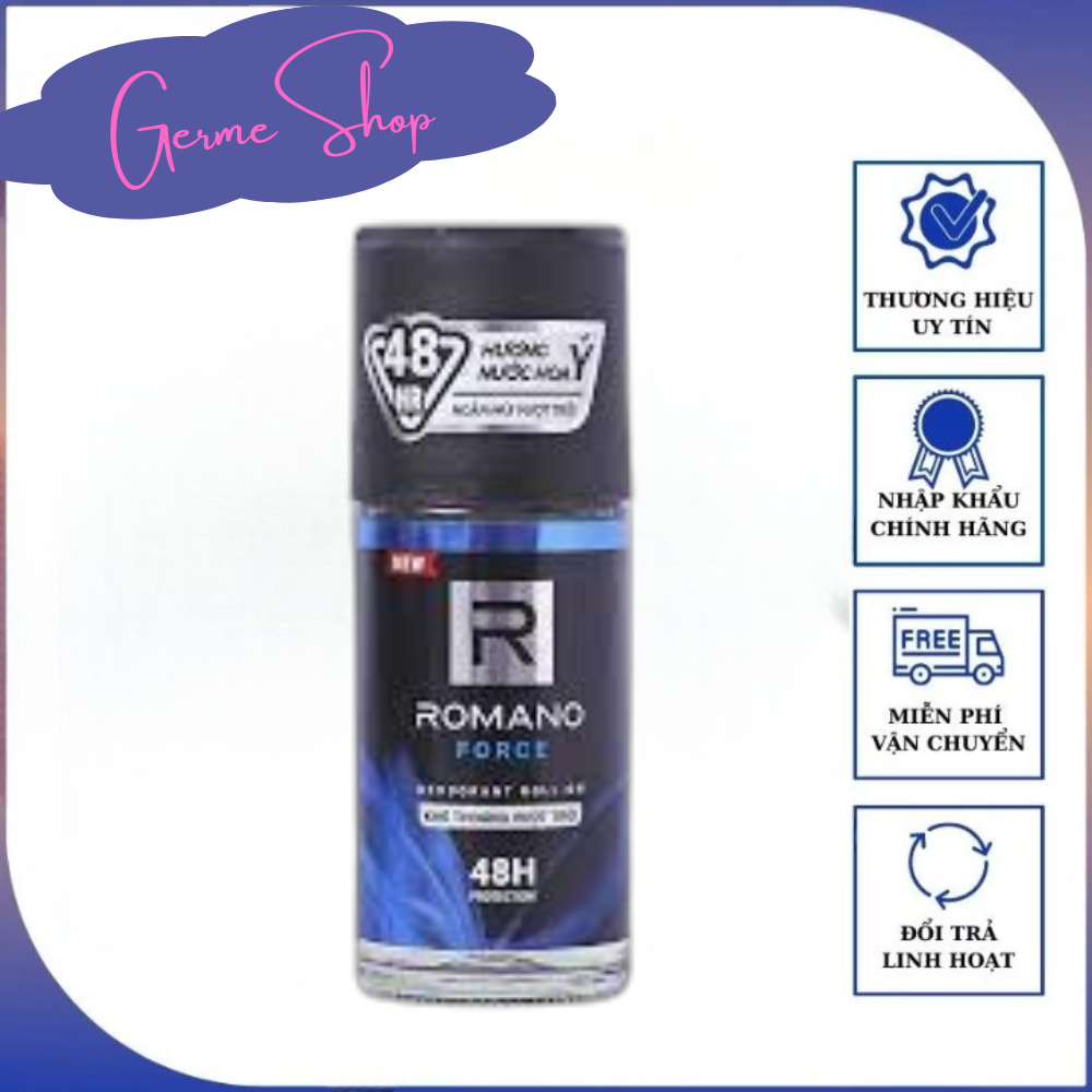 Romano Lăn Khử mùi force 50ml tặng nước hoa 18ml force