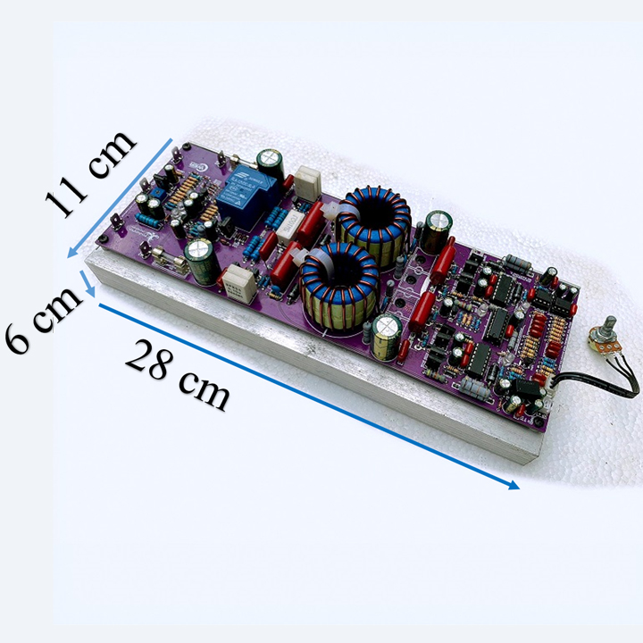 MẠCH CÔNG SUẤT CLASS D - BTL 2500W