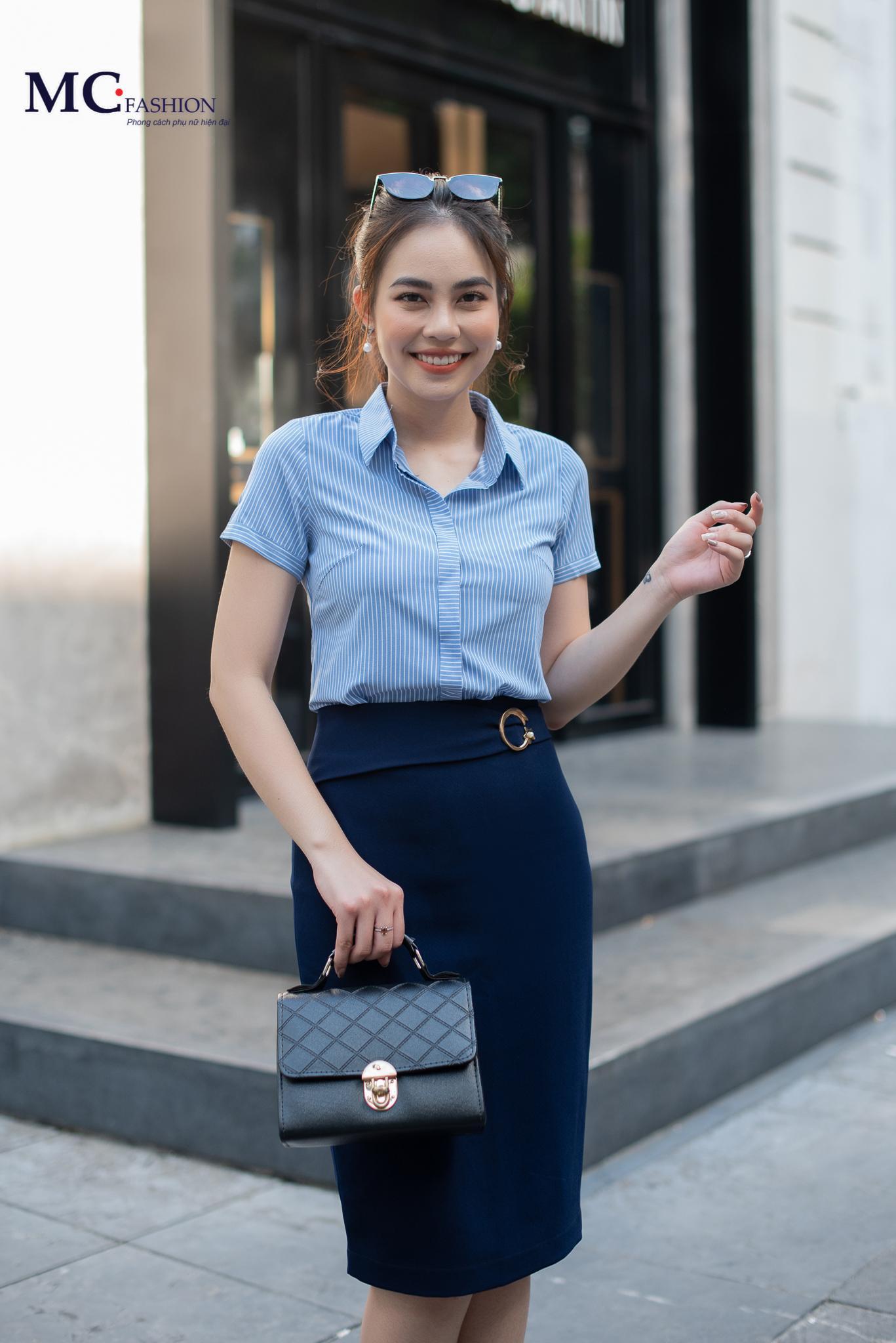 ÁO SƠ MI CỔ ĐỨC