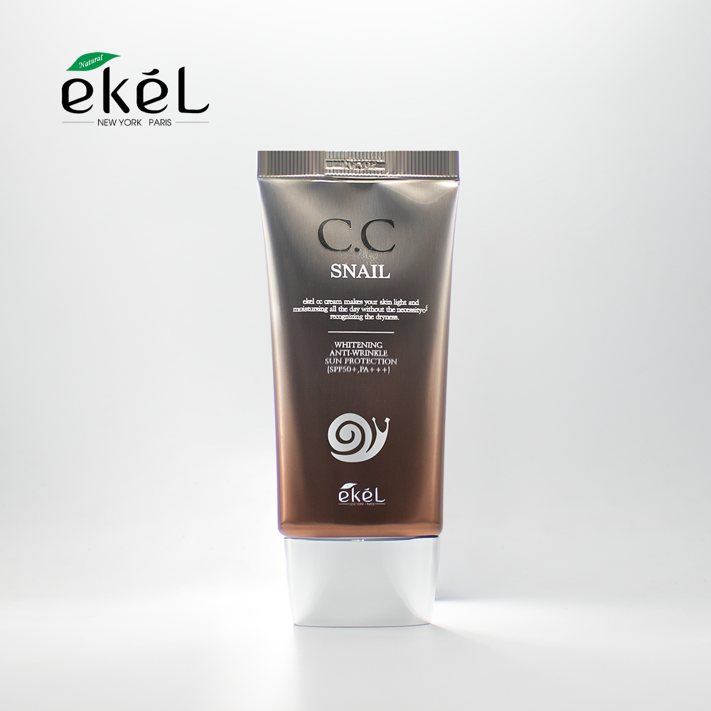 Kem Nền Chống Nắng CC Ốc Sên Ekel Độ Che Phủ Cao,Giữ Ẩm, Chống Lão Hóa
