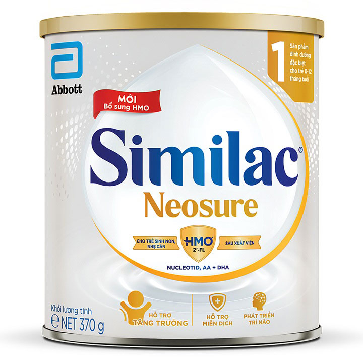Sữa bột Similac Neosure (Nhẹ cân Sinh non) - 360g