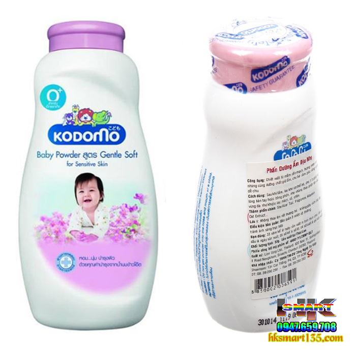 Phấn rôm Kodomo 200g cho bé
