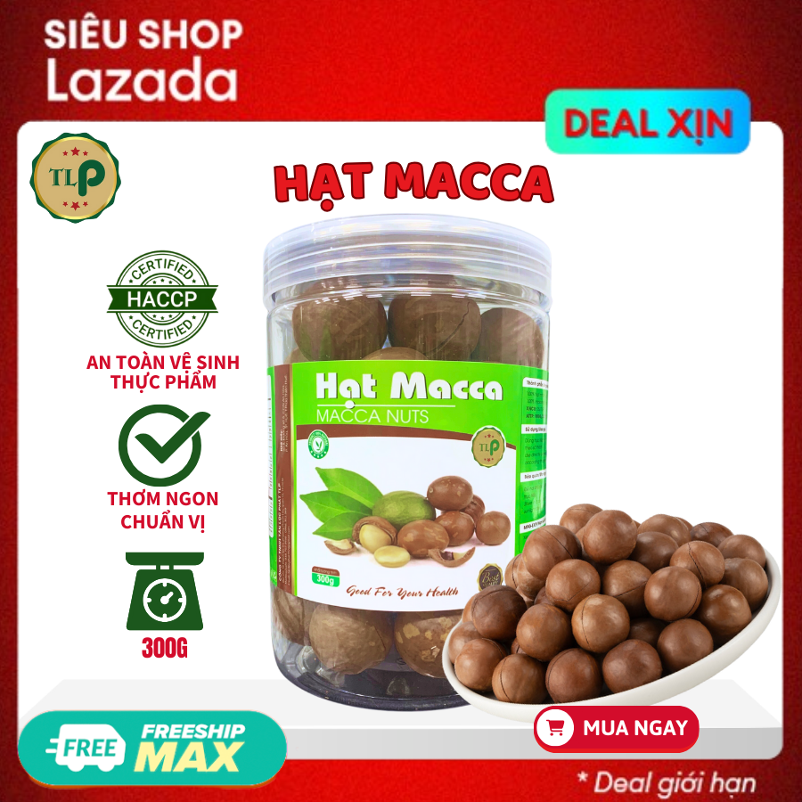 Tan Loc Phat Hu Shelled Macadamia Nuts 300g