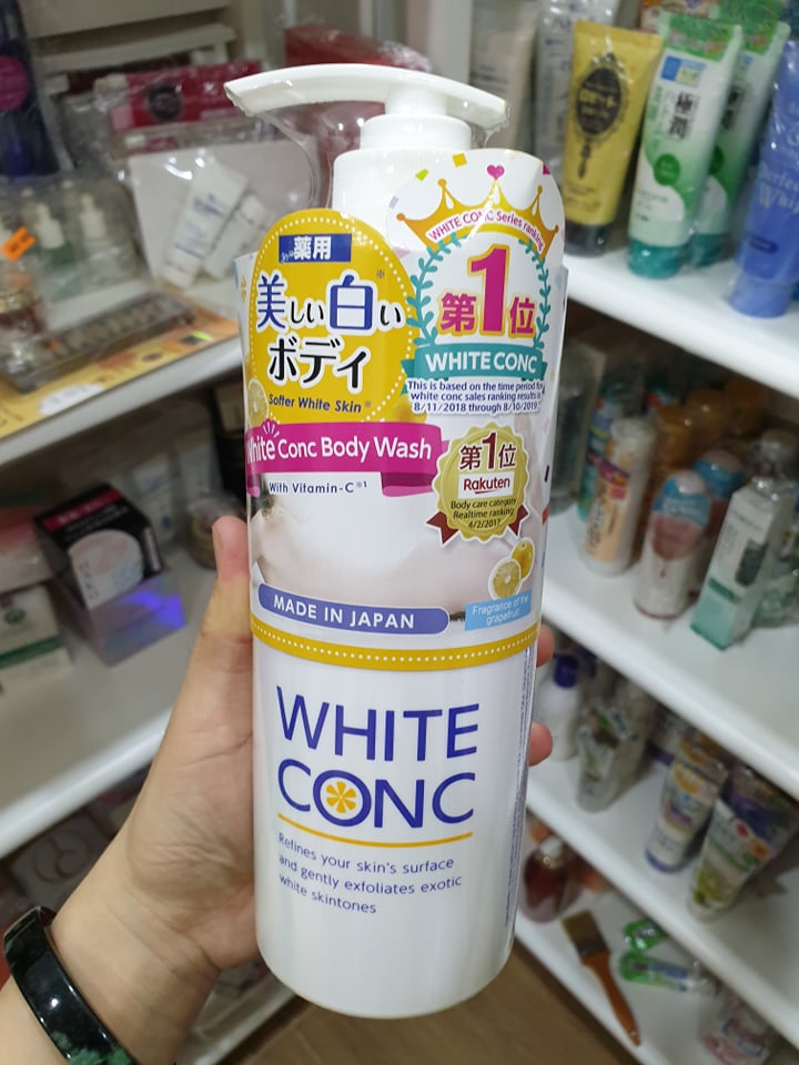 [HCM]Sữa tắm trắng White Conc của nhật  600ml