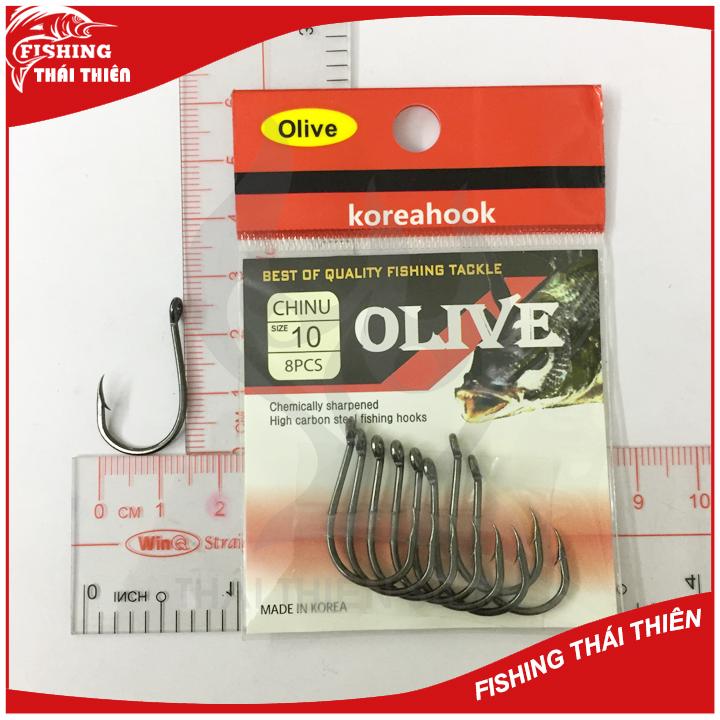 Lưỡi câu cá Chinu Olive