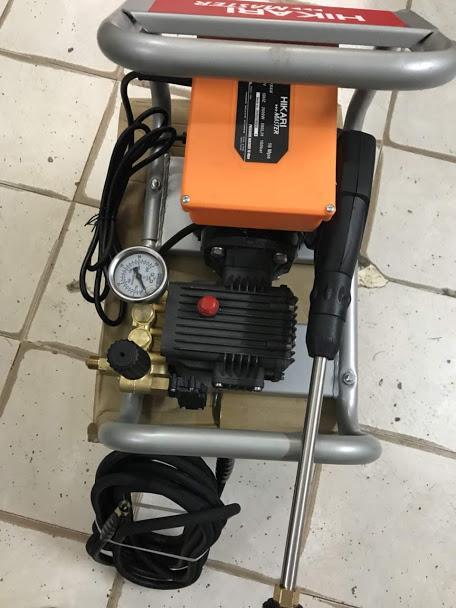 [Trả góp 0%]Máy rửa xe Hikari HK-H566 made in Thái Lan 2.6 KW dây đồng pít tông sứ áp  xuất 160 Bar.