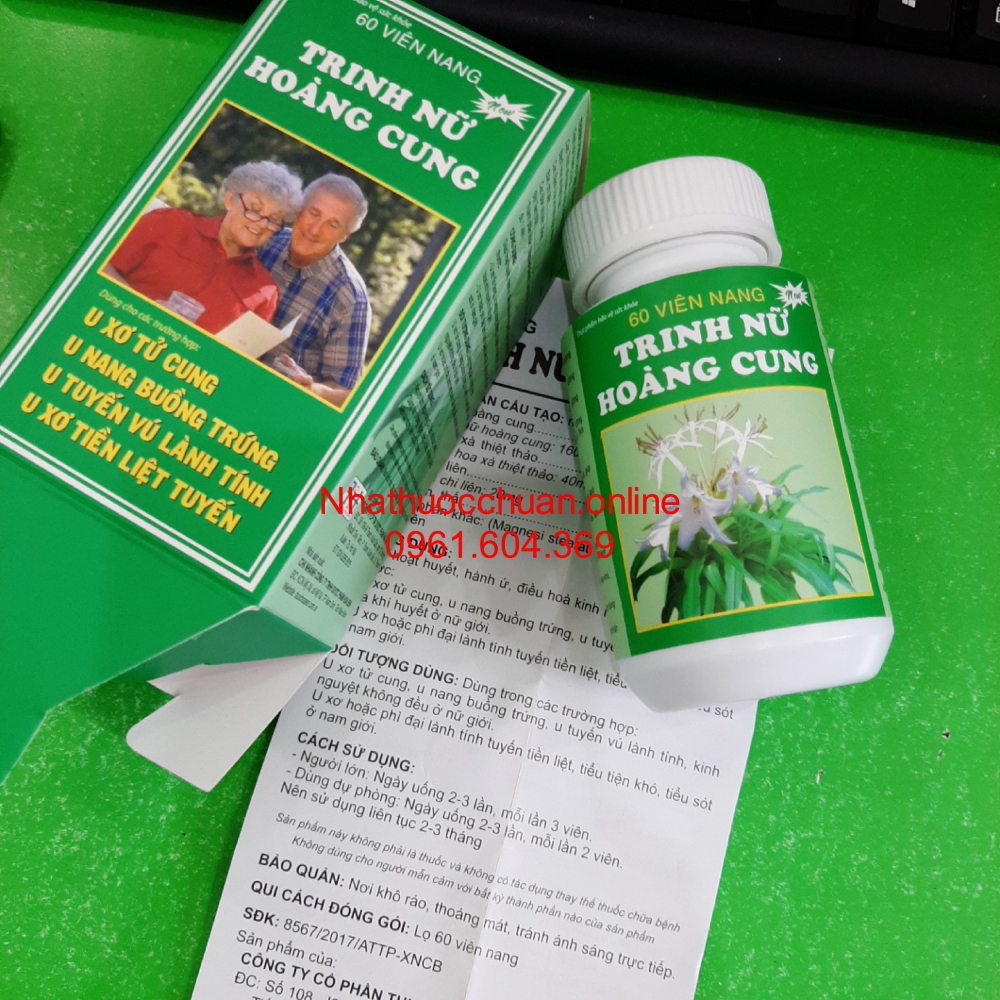 Viên Trinh Nữ Hoàng Cung( Hộp 60 viên)