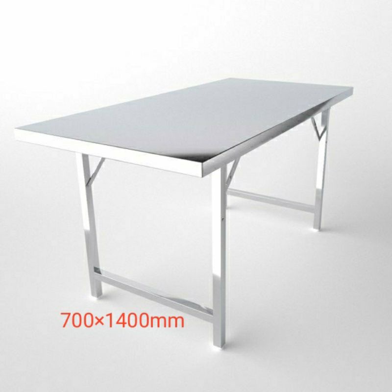Bàn inox FELIX xếp Thái Lan  cao cấp( 70×120cm,70×140cm,80×160cm,80×180cm)