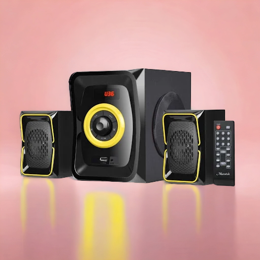 Loa Bluetooth Microtek 2.1 M-168BT - 40W ( Thẻ Nhớ,Usb,sd card,bluetooth 5.0,FM,remote ) Hàng Chính Hãng