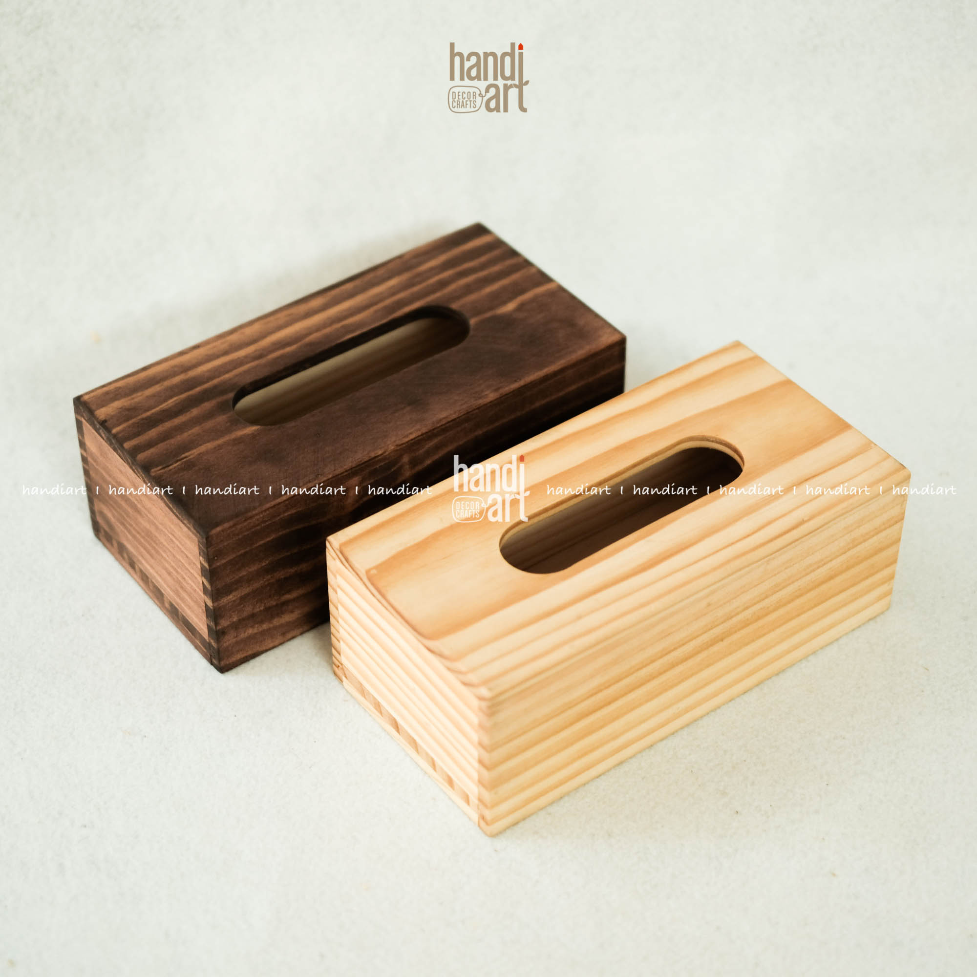 Hộp đựng khăn giấy bằng gỗ
