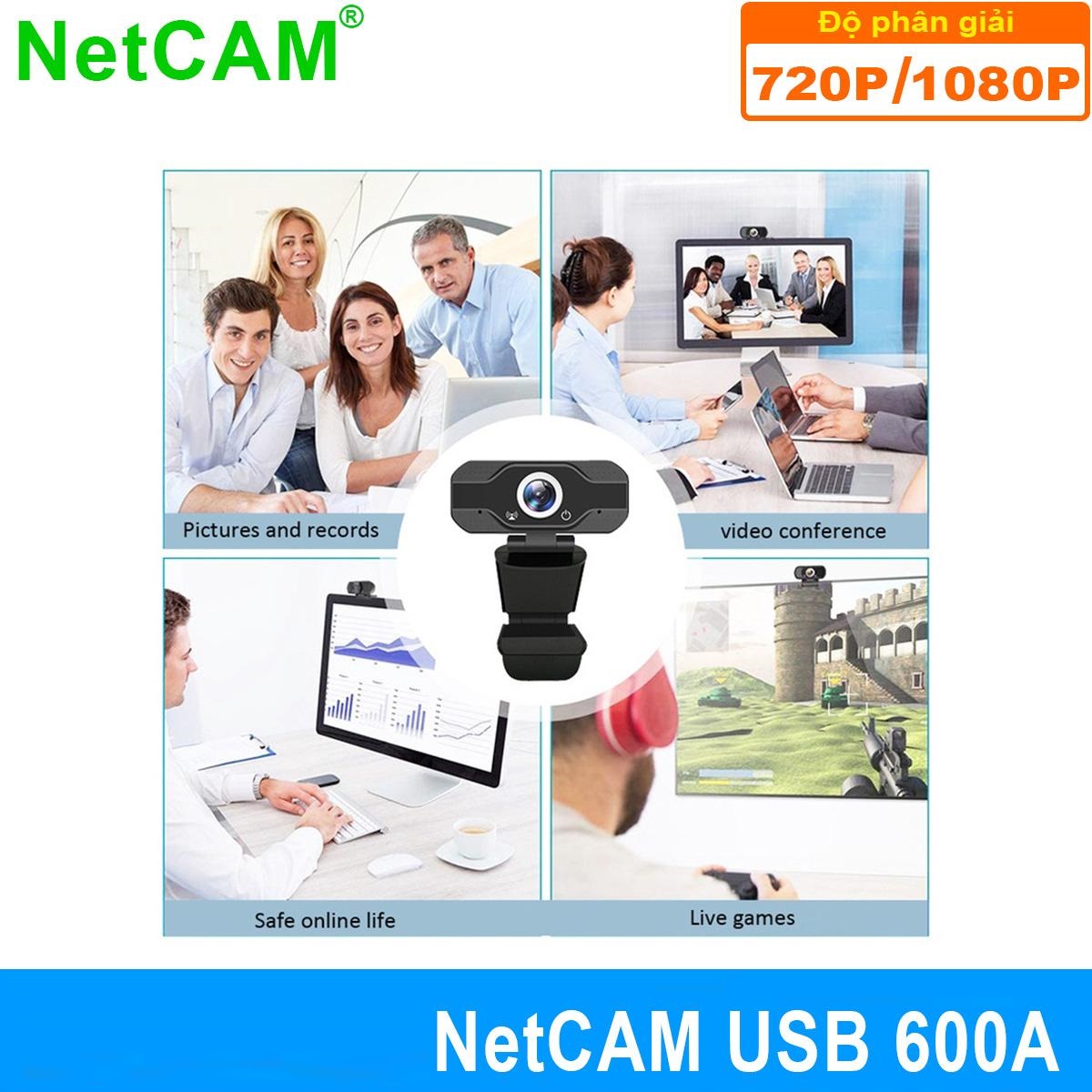 Webcam Netcam USB 600A, 720P Resolution - Official Distributor