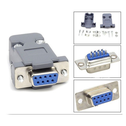 [Đơn tối thiểu 30k] Đầu nối cổng com, jack nối dây DB9; DB15; vỏ DB9 và DB15.
