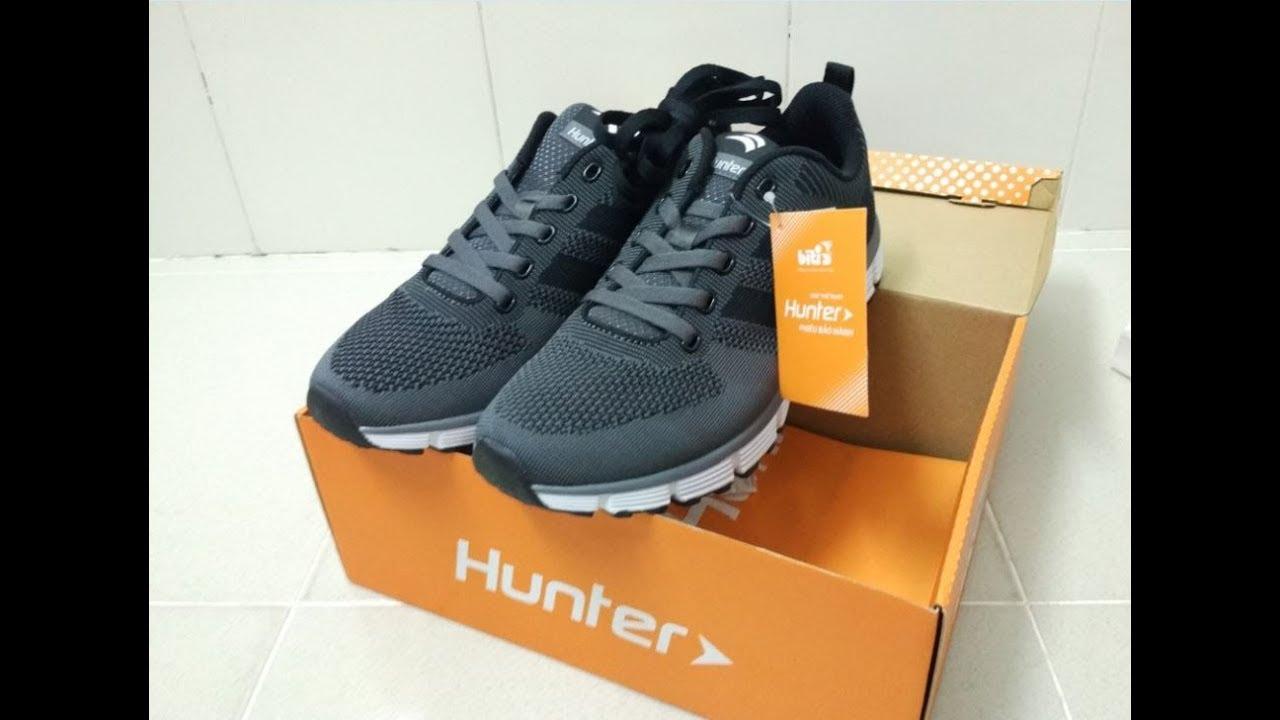 Giầy thể thao nam  Bitis Hunter DSM065233-Xám