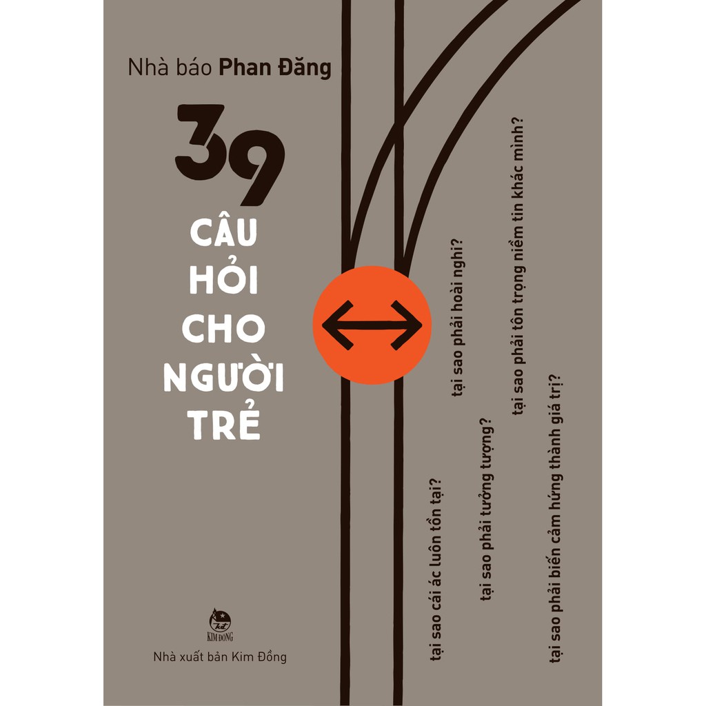 Sách -39 câu hỏi cho người trẻ - nxb kim đồng