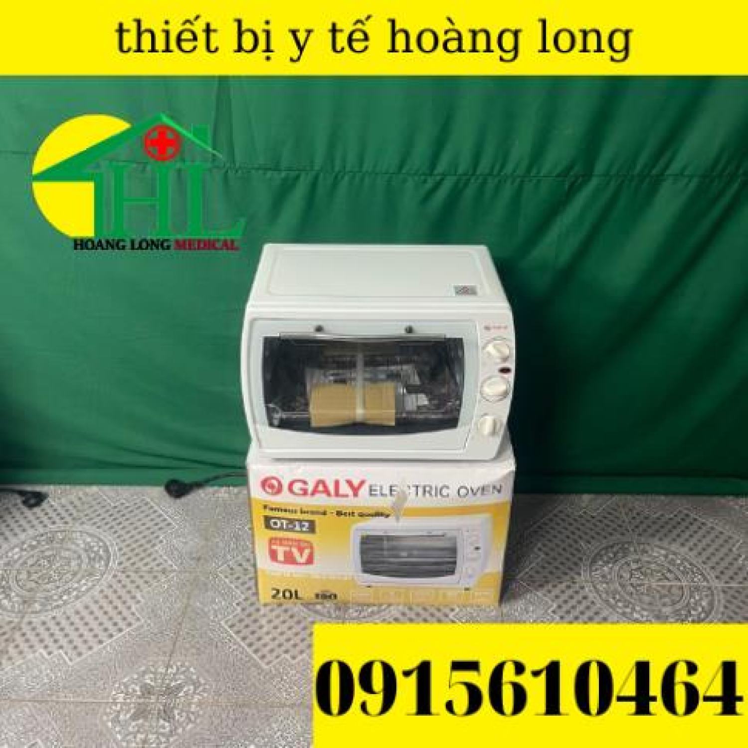 Tủ Sấy Dụng Cụ Y Tế Galy 30Lít, 20 Lít
