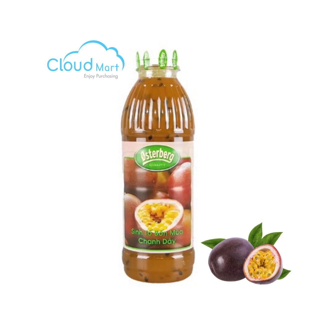 Sinh tố Osterberg Chanh Dây (Có Hạt) 1L