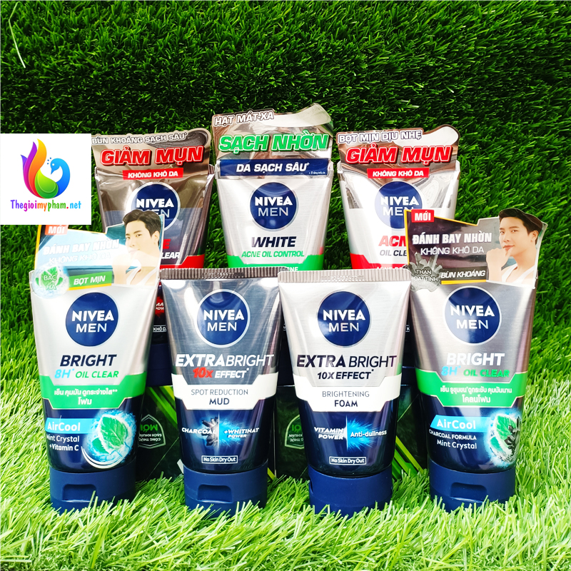 Sữa Rửa Mặt Nivea Nam 100g