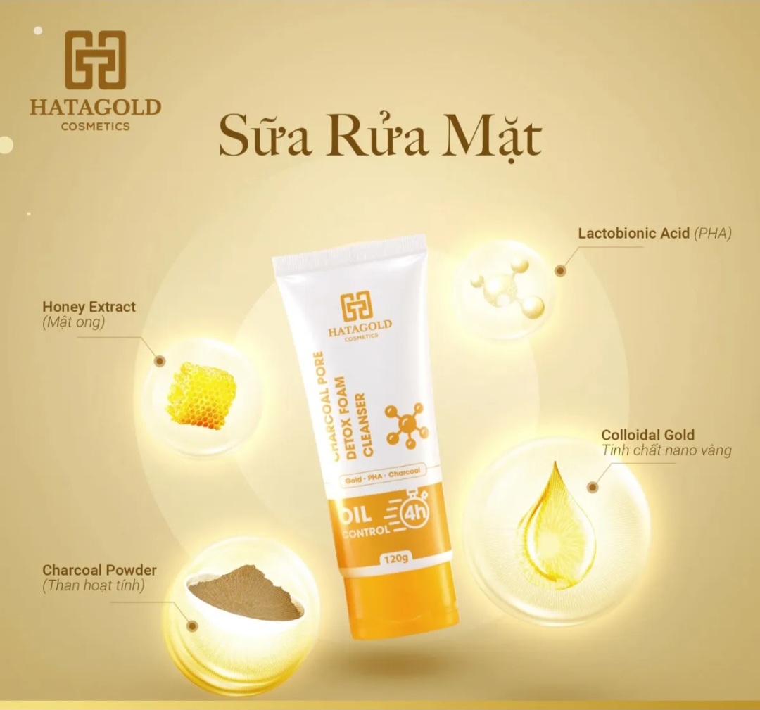 SỮA RỬA MẶT THẢI ĐỘC THAN HOẠT TÍNH - 120gr