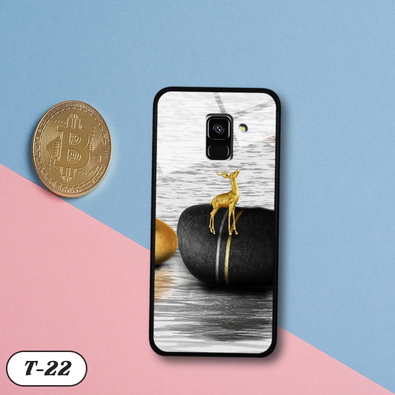 Ốp kính 3D Samsung Galaxy A8 PLUS 2018
