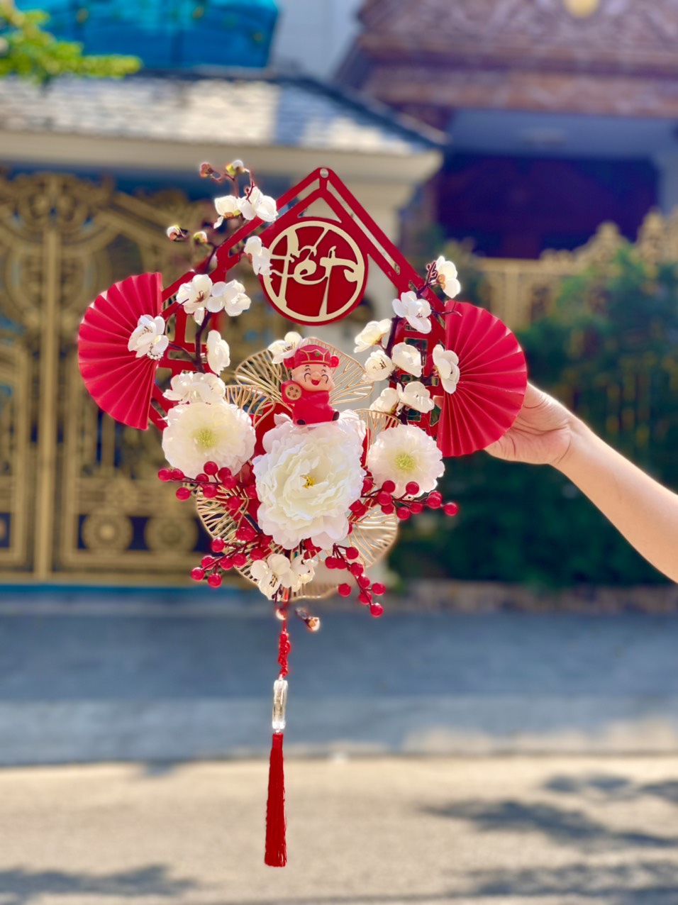 Sỉ vòng trang trí tết ( kt 40 cm)