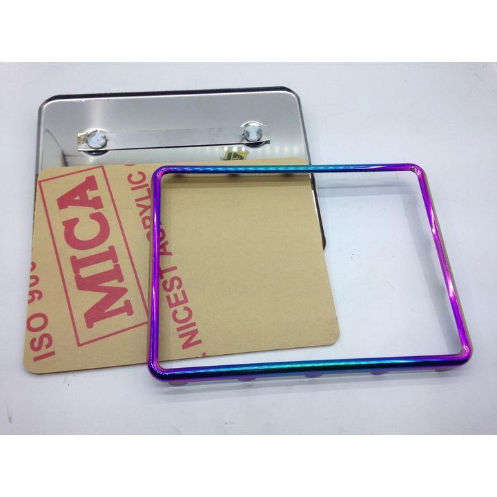 [HCM]Khung biển số xe máy titan full bộ như hình