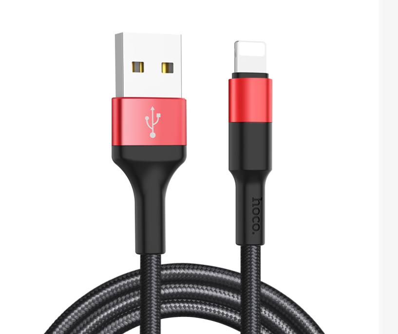 Cáp sạc Hoco X26 cho iPHone (lightning) (1 Mét) màu ngẫu nhiên