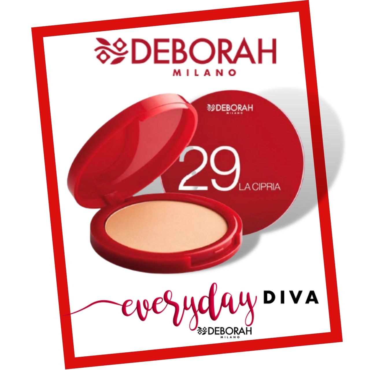 Phấn Phủ Deborah Dạng Nén La Cipria  29 13g