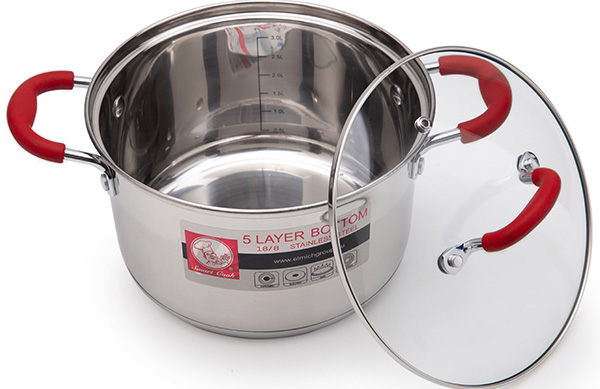 Bộ 3 Nồi Inox Smartcook SM3335 (Size 16,20,24cm)