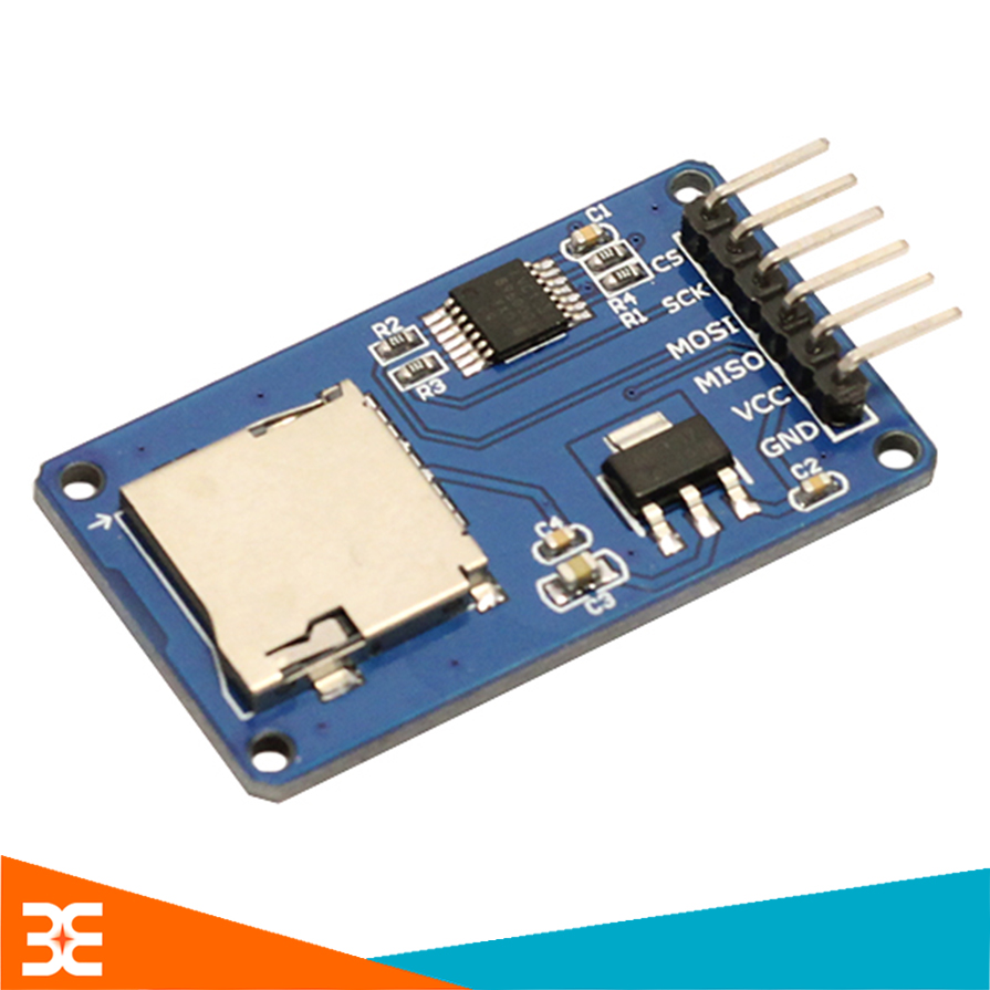 Module đọc thẻ nhớ micro sd/micro sdhc spi