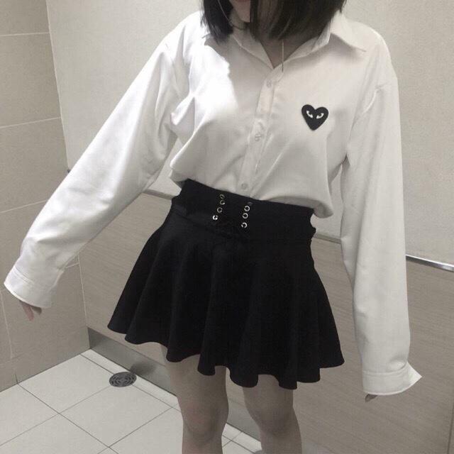 Áo Sơ Mi Thuê Tim Siêu Cute