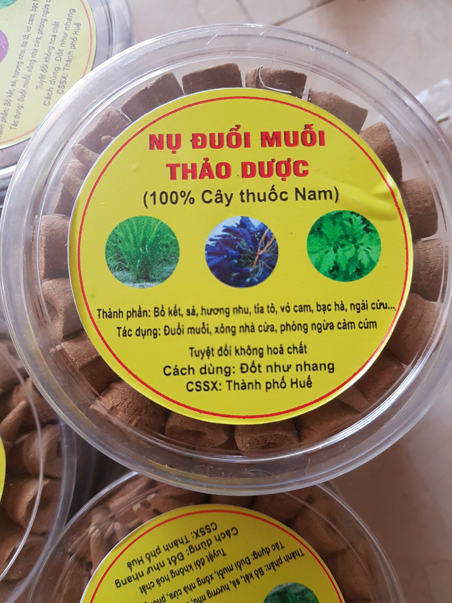 Nụ đuổi muỗi thảo dược