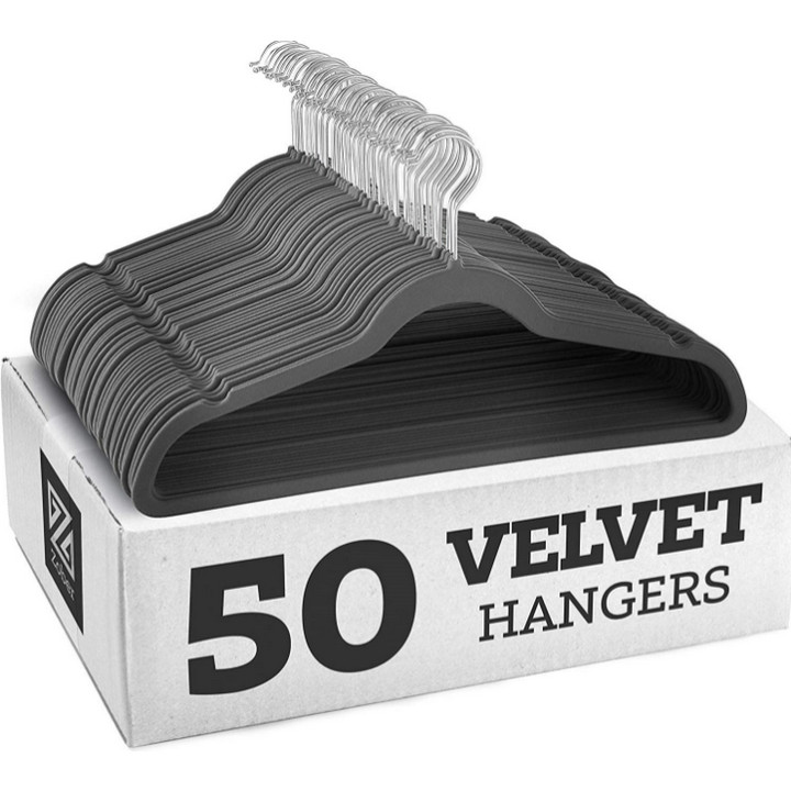 Online mall - bộ 50 móc quần áo velvet hangers