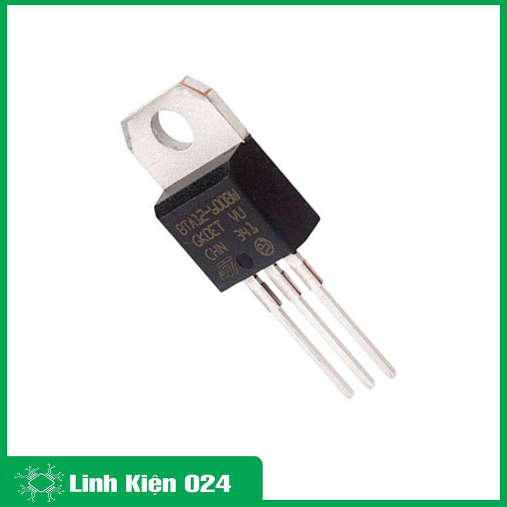 Triac BTA12-600B TO220 điện áp 600V 12A