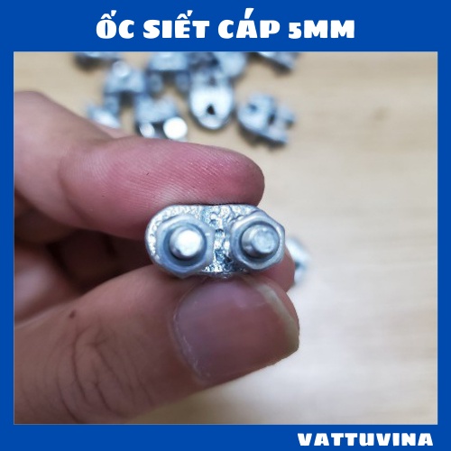 Ốc Siết Cáp 5ly Cóc Kẹp Dây Cáp 5ly