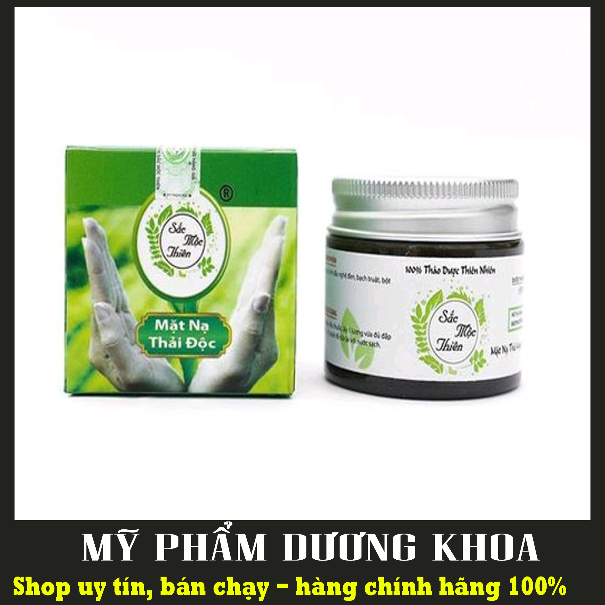 [HCM]Mặt Nạ Thải Độc Sắc Mộc Thiên Sạch Mụn Sạch Da