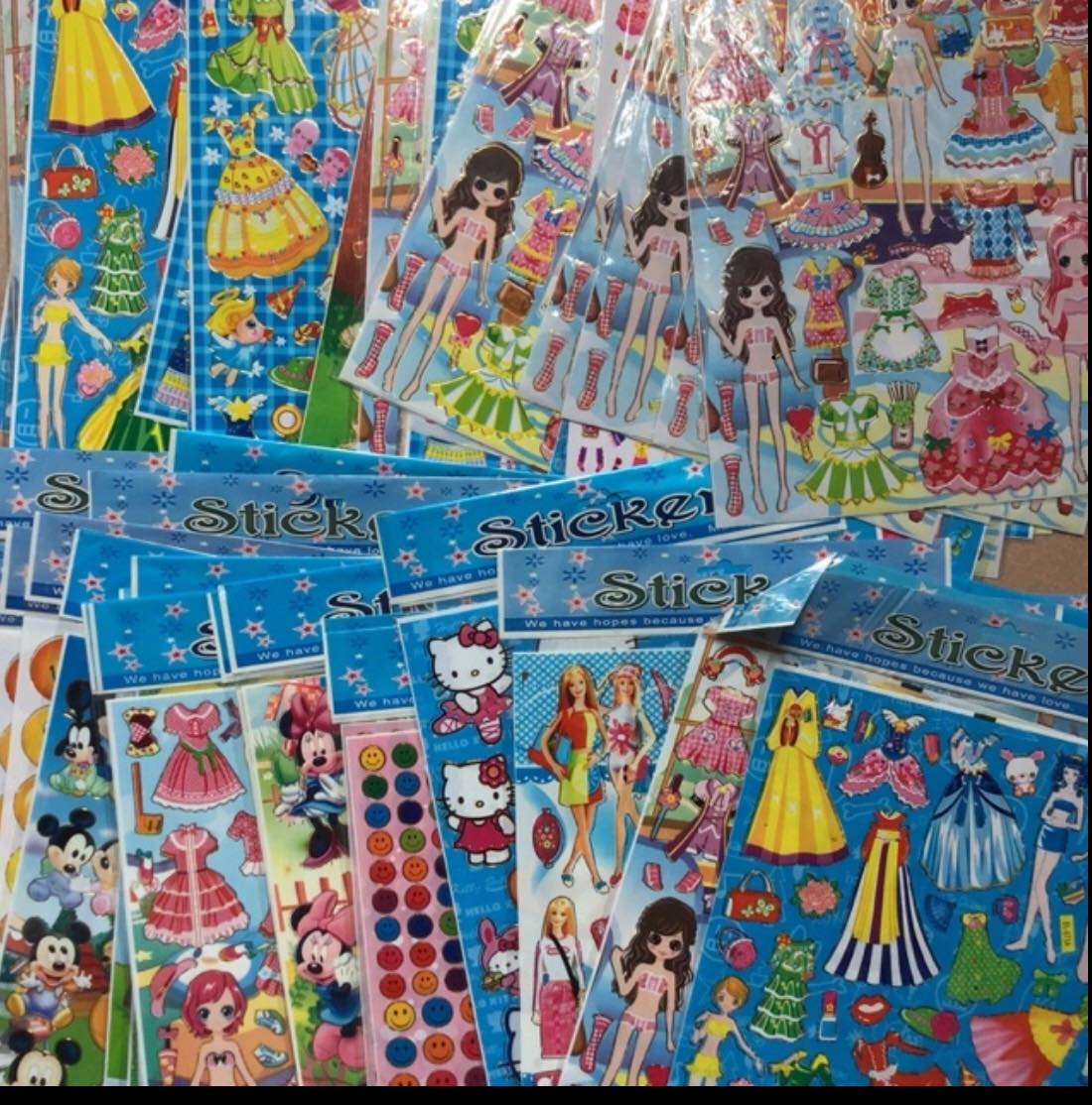 Combo 50 hình dán Stickers