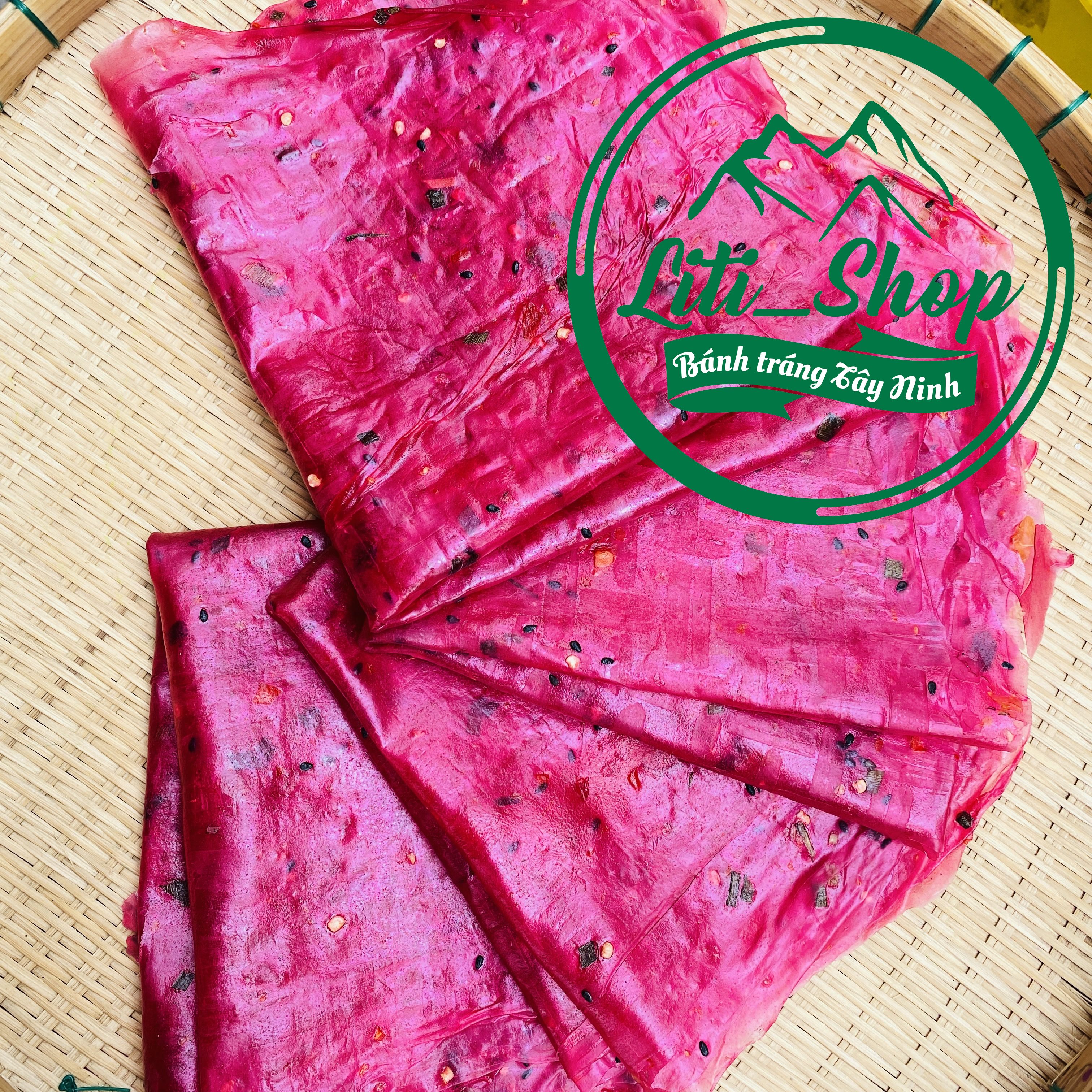 [500Gr] Bánh tráng dẻo tôm thanh long Tây Ninh