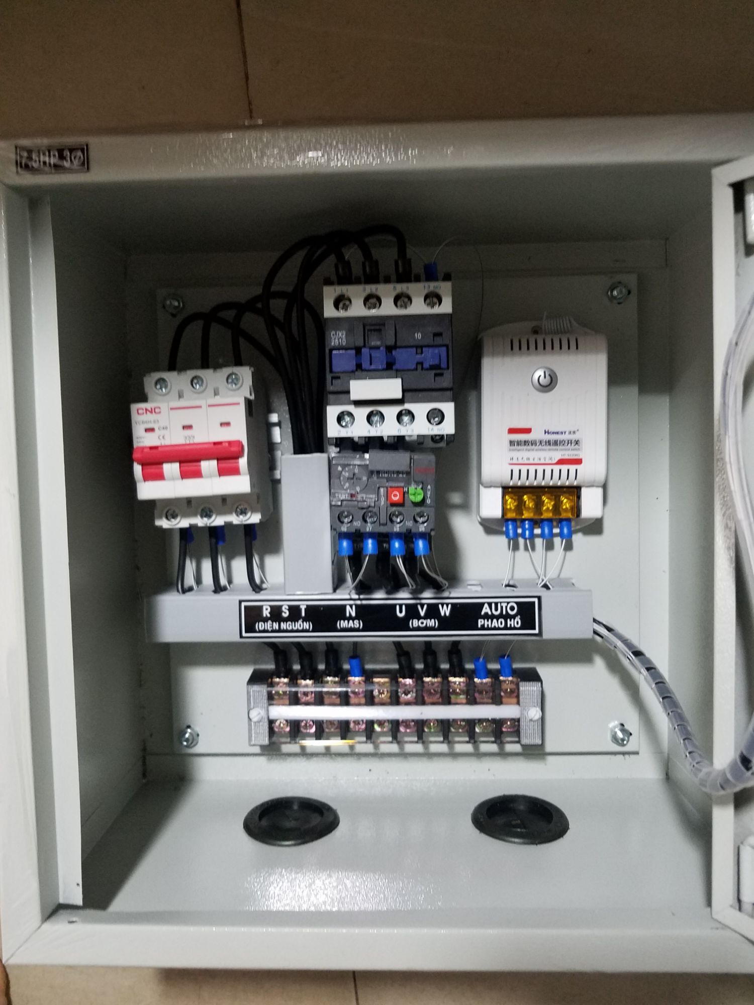 [HCM]Tủ điện 75hp đk từ xa